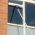 telescoopsteel ramen wassen