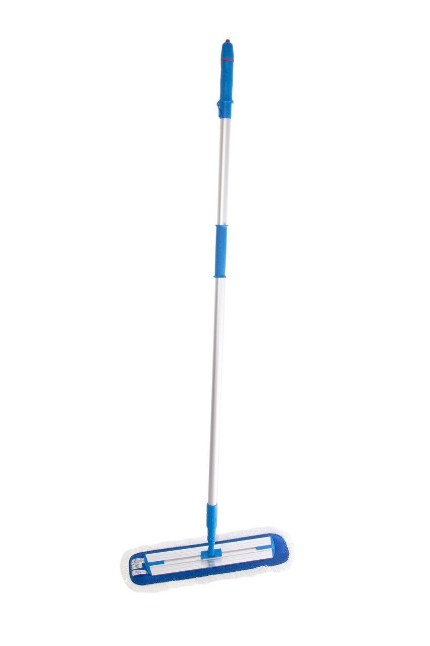 dweilen met koud warm water