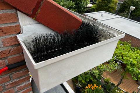 Dakgootborstel