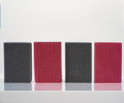 Spons HACCP 4 stuks | Rood