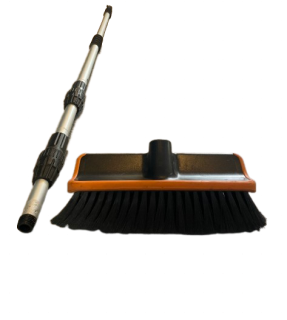 Telescoopsteel 4,2m met waterdoorvoer