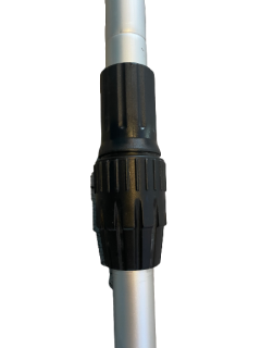 Telescoopsteel 4,2m met waterdoorvoer 